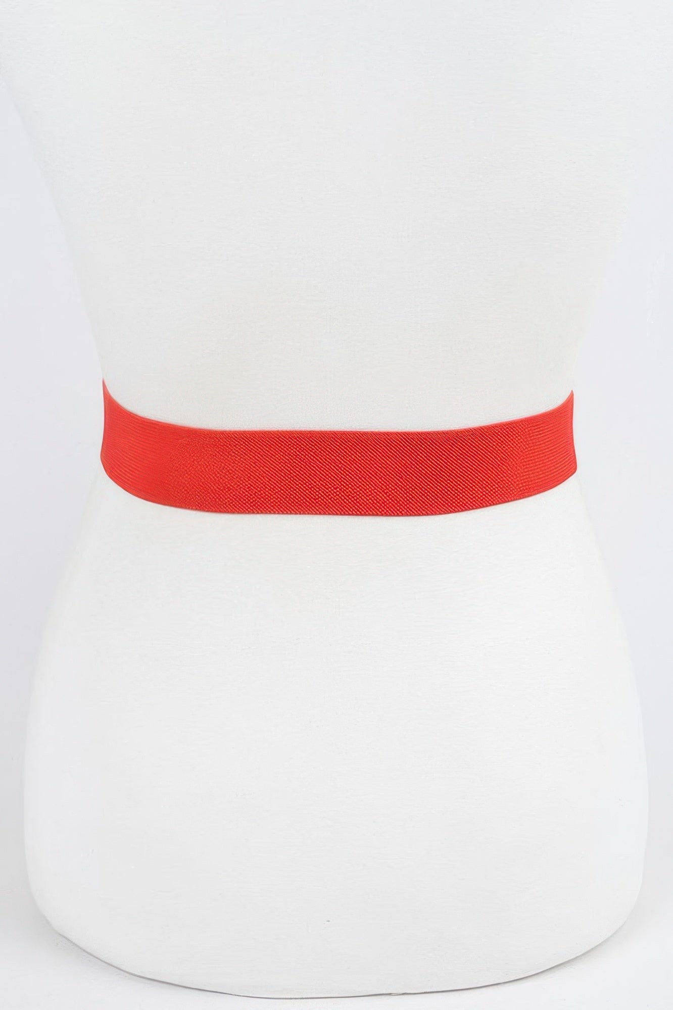 Ribbon Buckle Stretch Belt