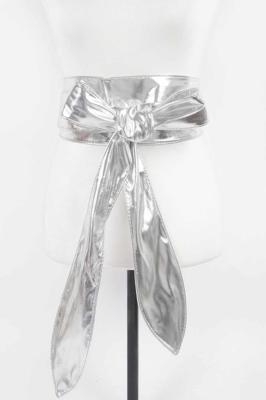 Tie Front Leather Belt