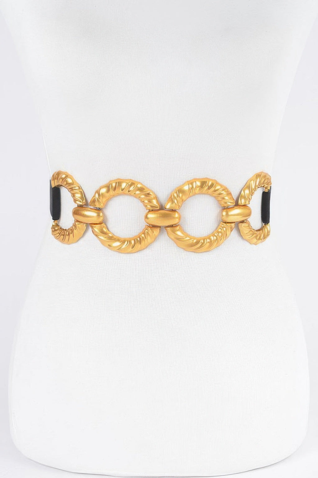 Multi Metal Buckle Elastic Belt
