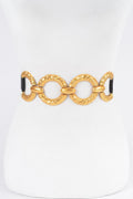 Multi Metal Buckle Elastic Belt