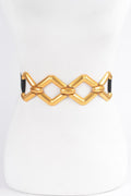 Multi Metal Buckle Elastic Plus Size Belt