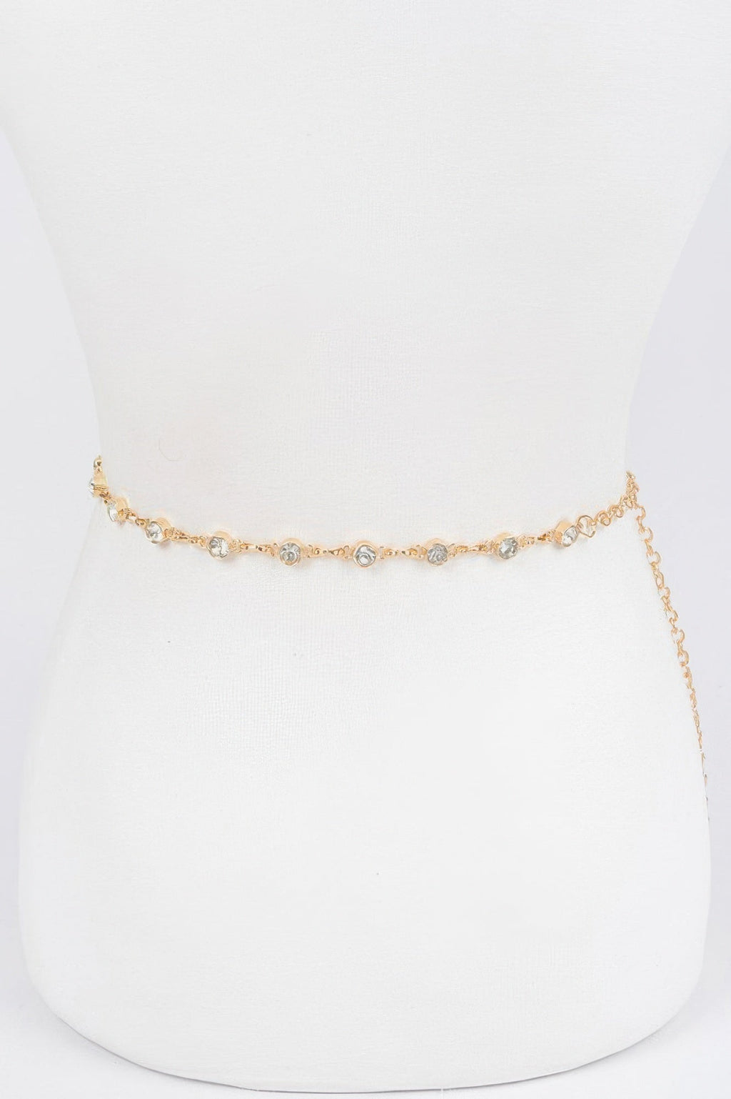 Stone Chain Layered Belt