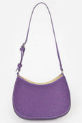 Elegant Hot Fix Shoulder Bag - Women's Accessory