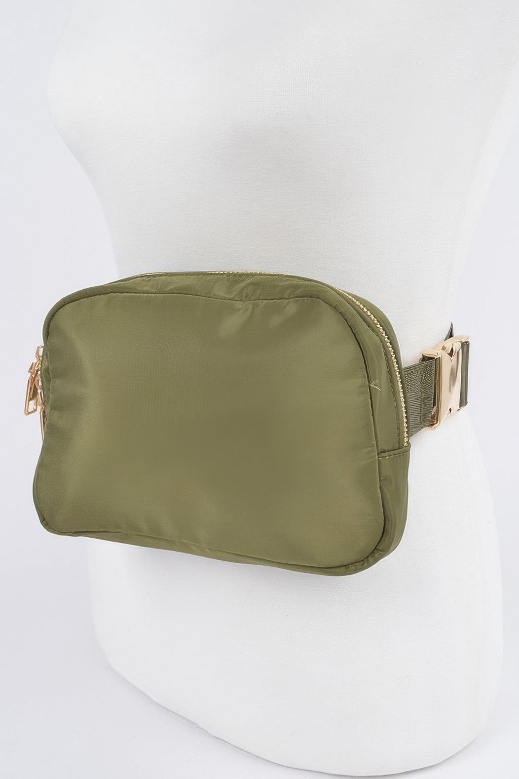 Nylon Zip Fanny Pack