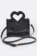 Enamel Top Handle Bag