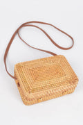 Crossbody Bamboo Box Bag