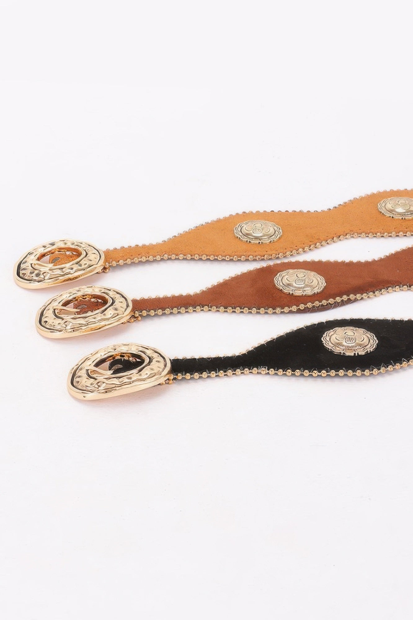 Scalloped Edge Concho Belt