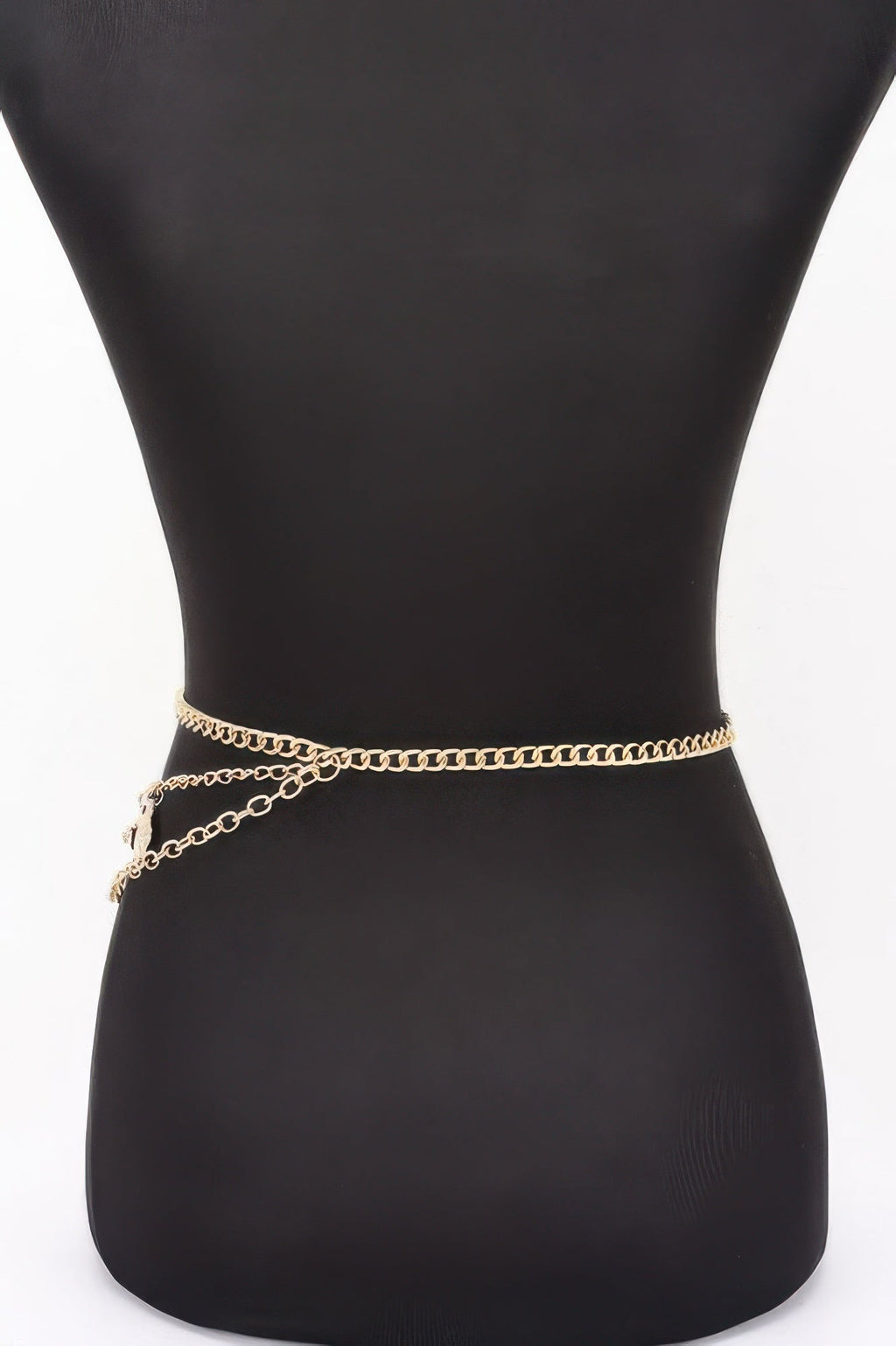 Seashell Starfish Layered Chain Belt