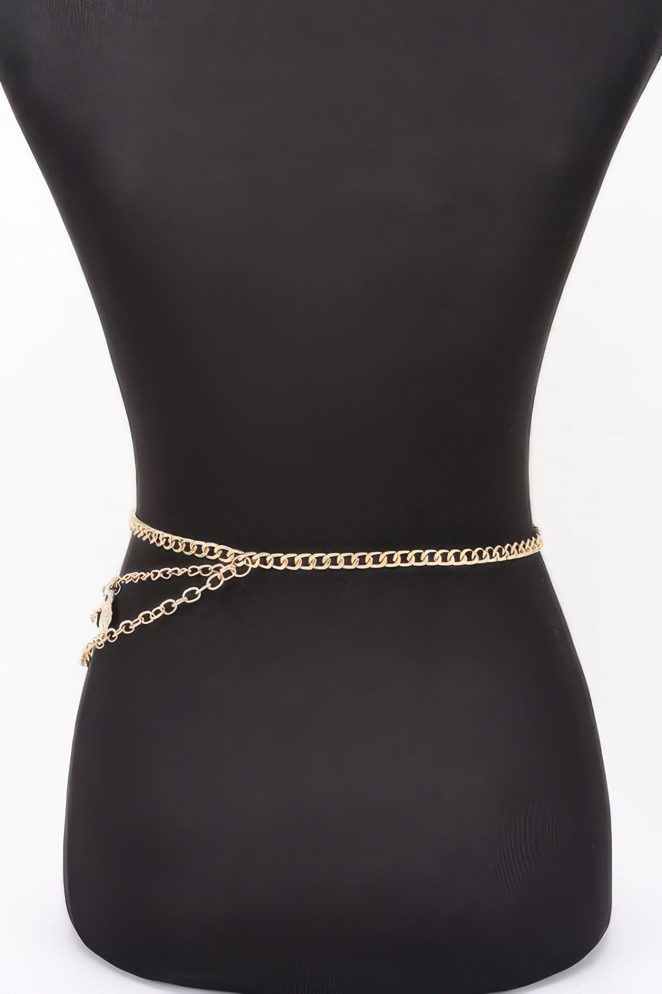 Seashell Starfish Layered Chain Belt