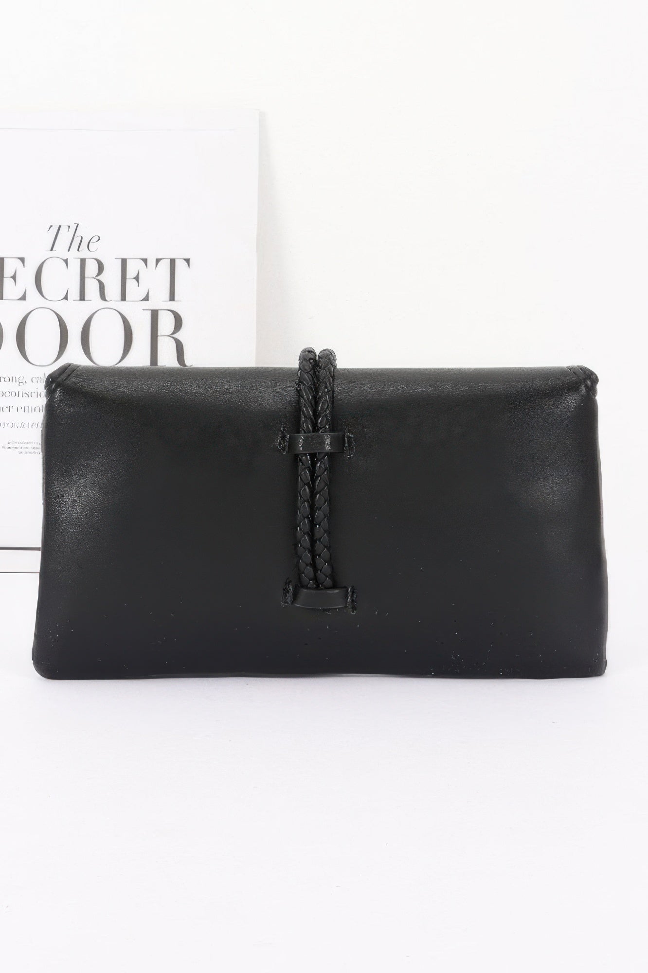 Vegan Leather Envelope Clutch Bag