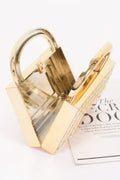 Metallic Acrylic Clutch