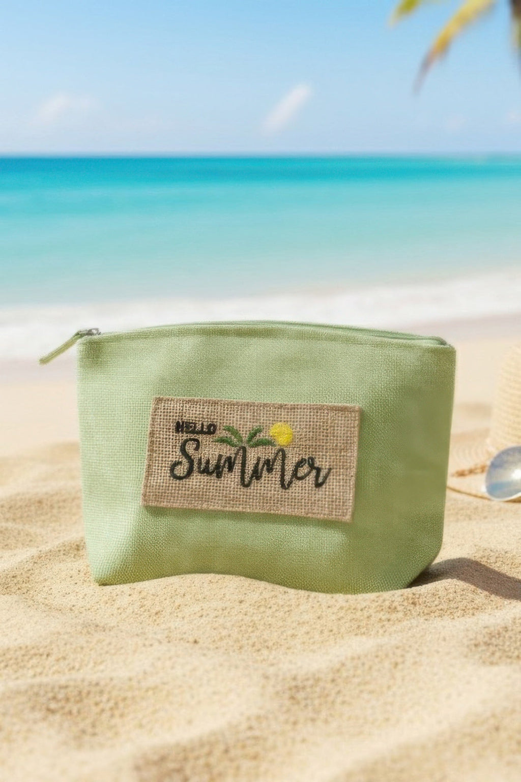 Holiday Patch Vintage Cosmetic Pouch