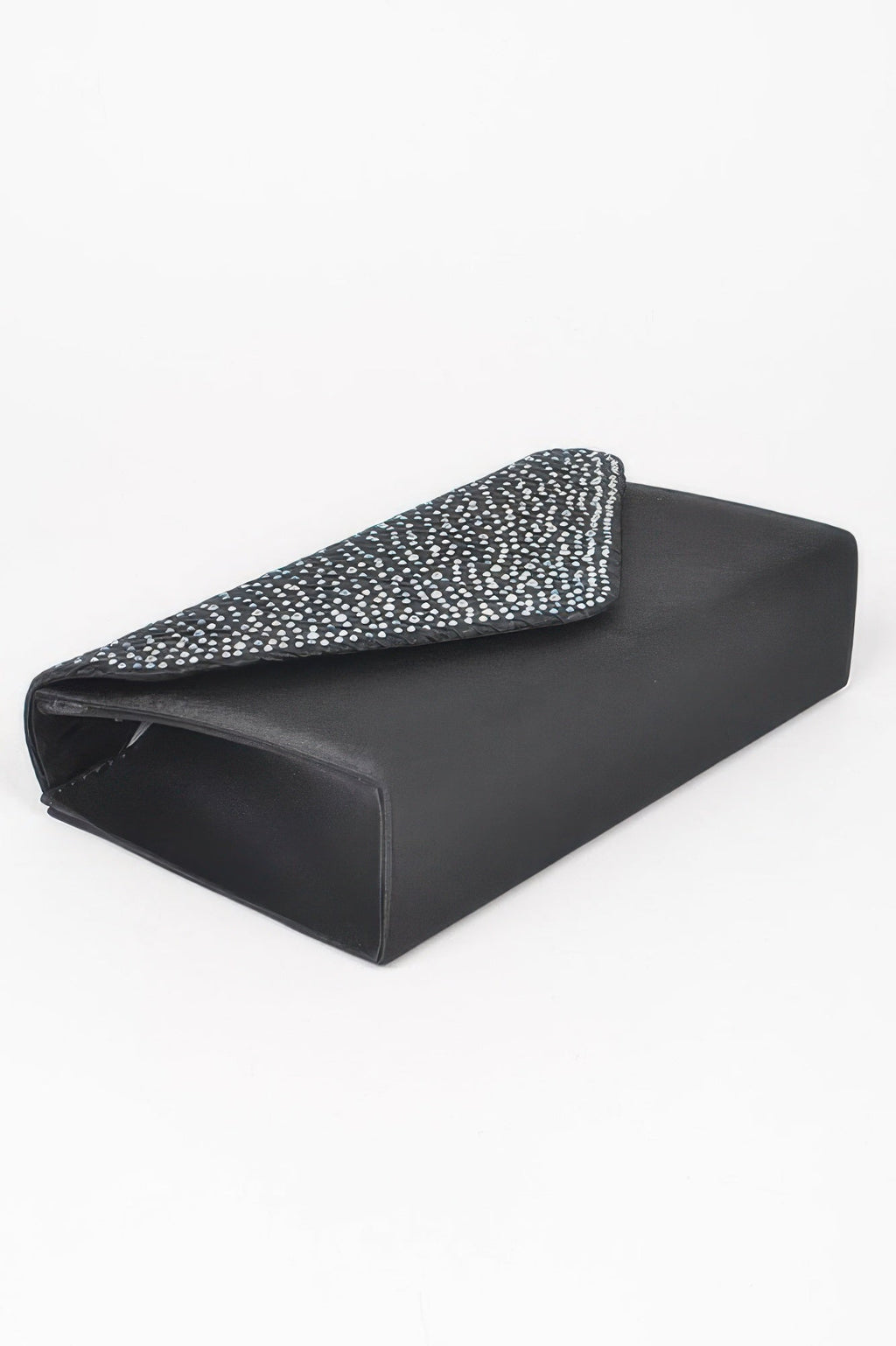 Rhinestone Satin Party Clutch