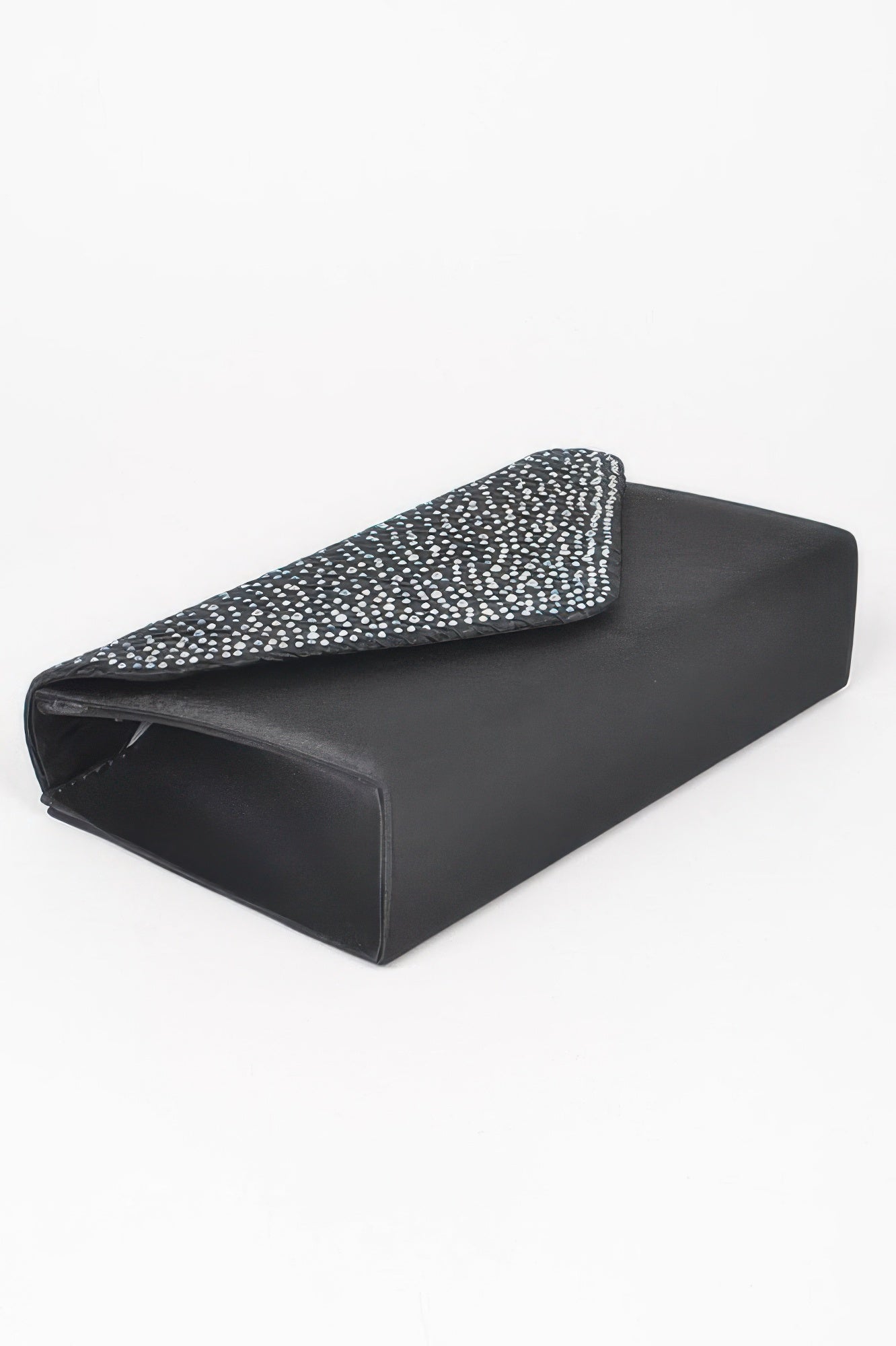 Rhinestone Satin Party Clutch