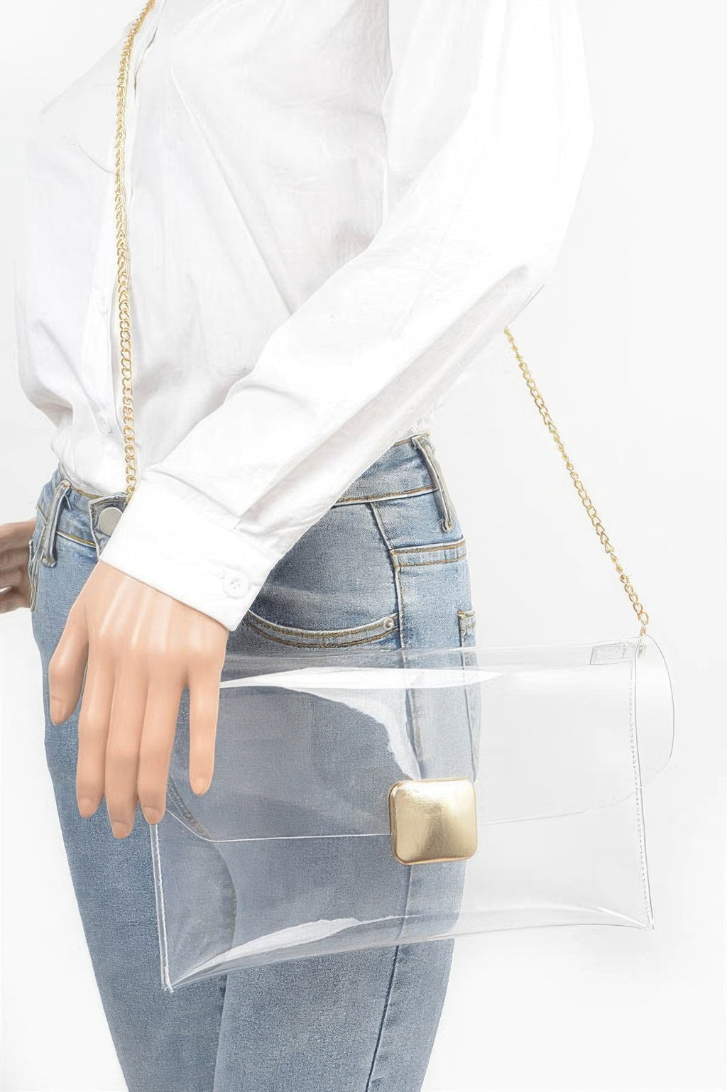 Transparent Flap Clutch