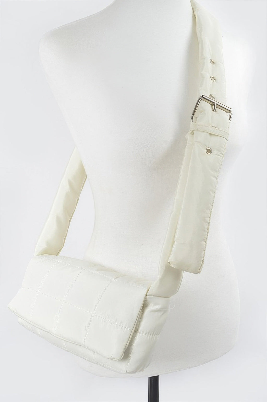 Nylon Padded Crossbody Bag