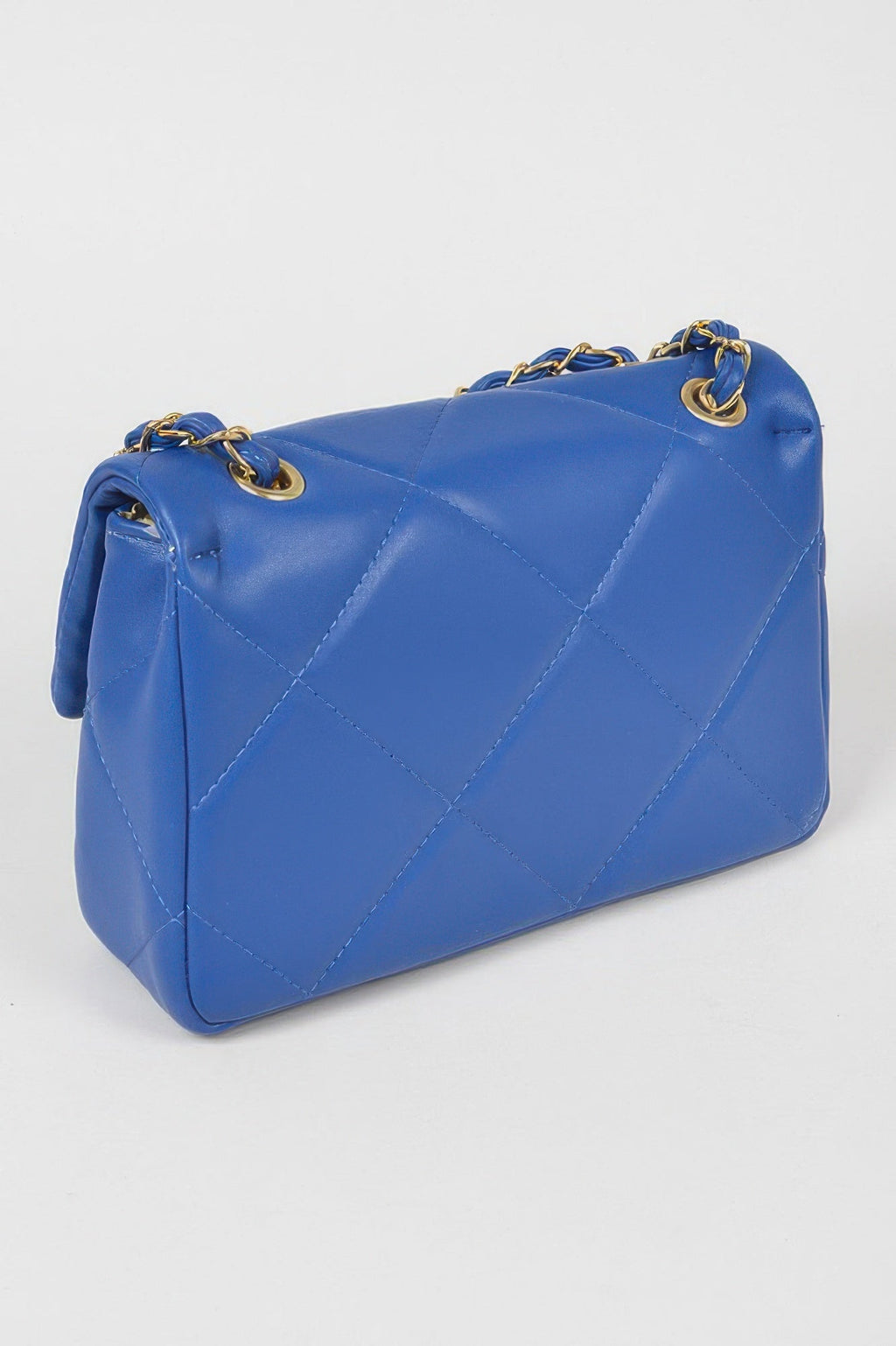 Wide Quilted Shoulder Bag