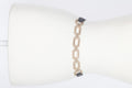Metal Linked Buckle Elastic Belt