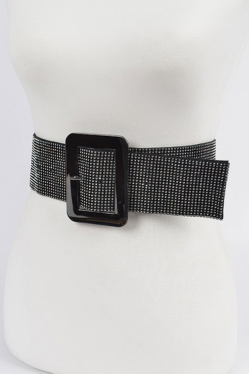 Wide Rhinestone Belt
