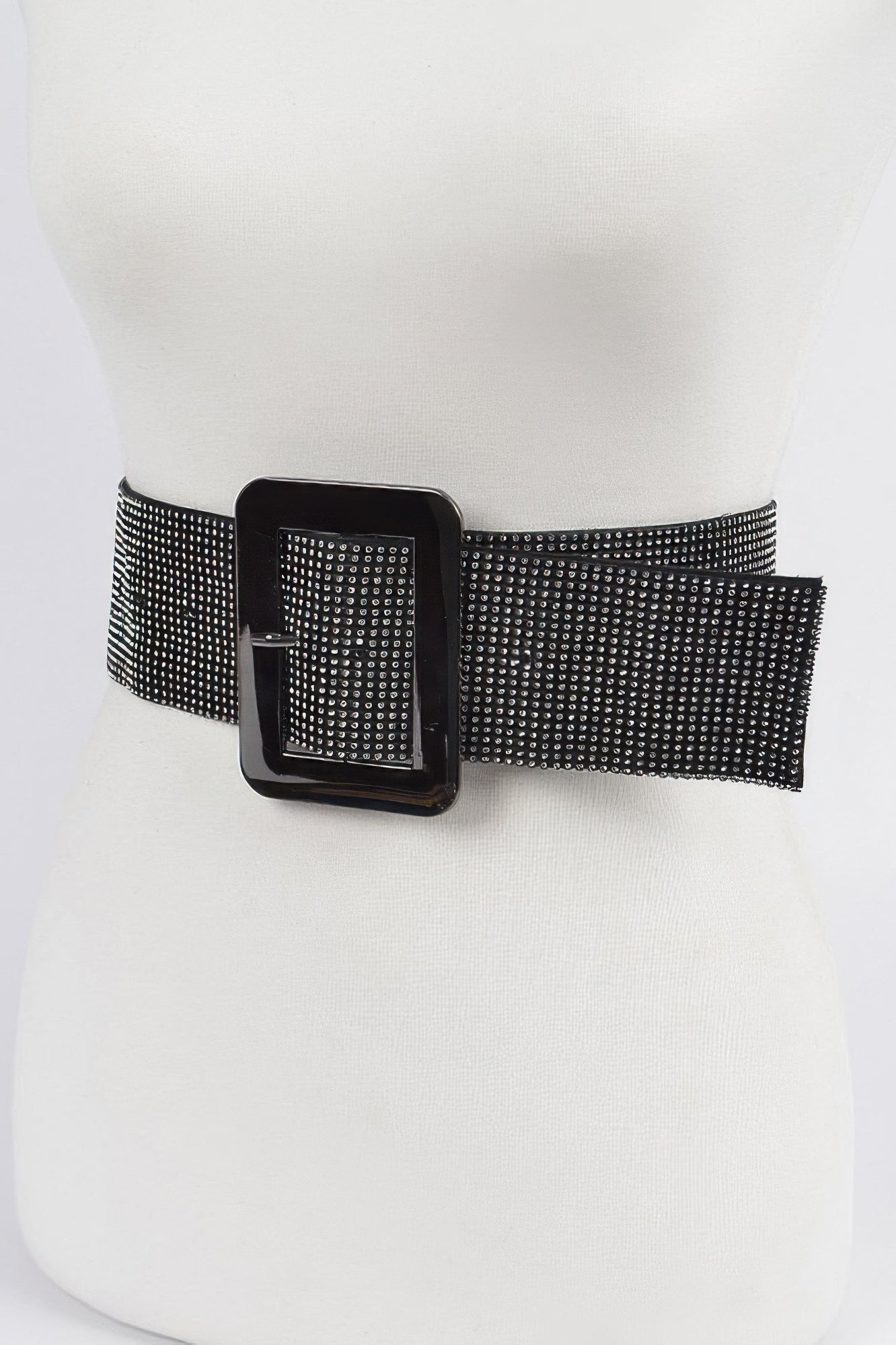 Wide Rhinestone Belt