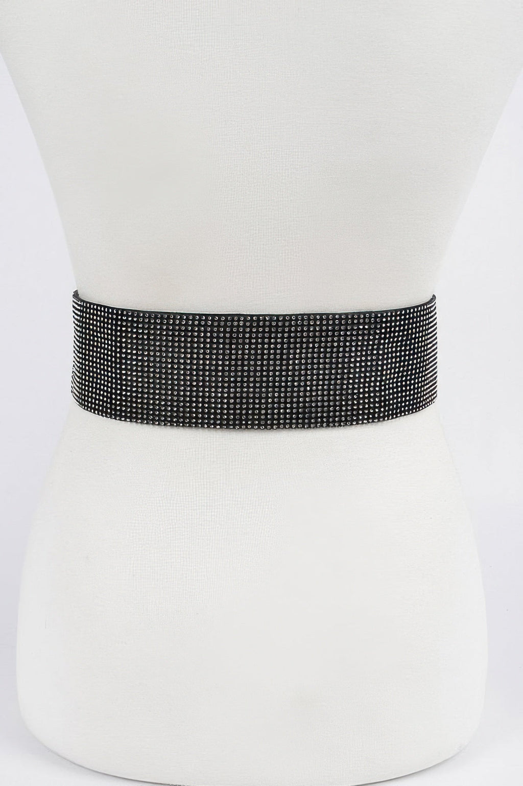 Wide Rhinestone Belt