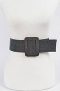 Wide Rhinestone Belt