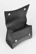 Rhinestone Top Handle Bag