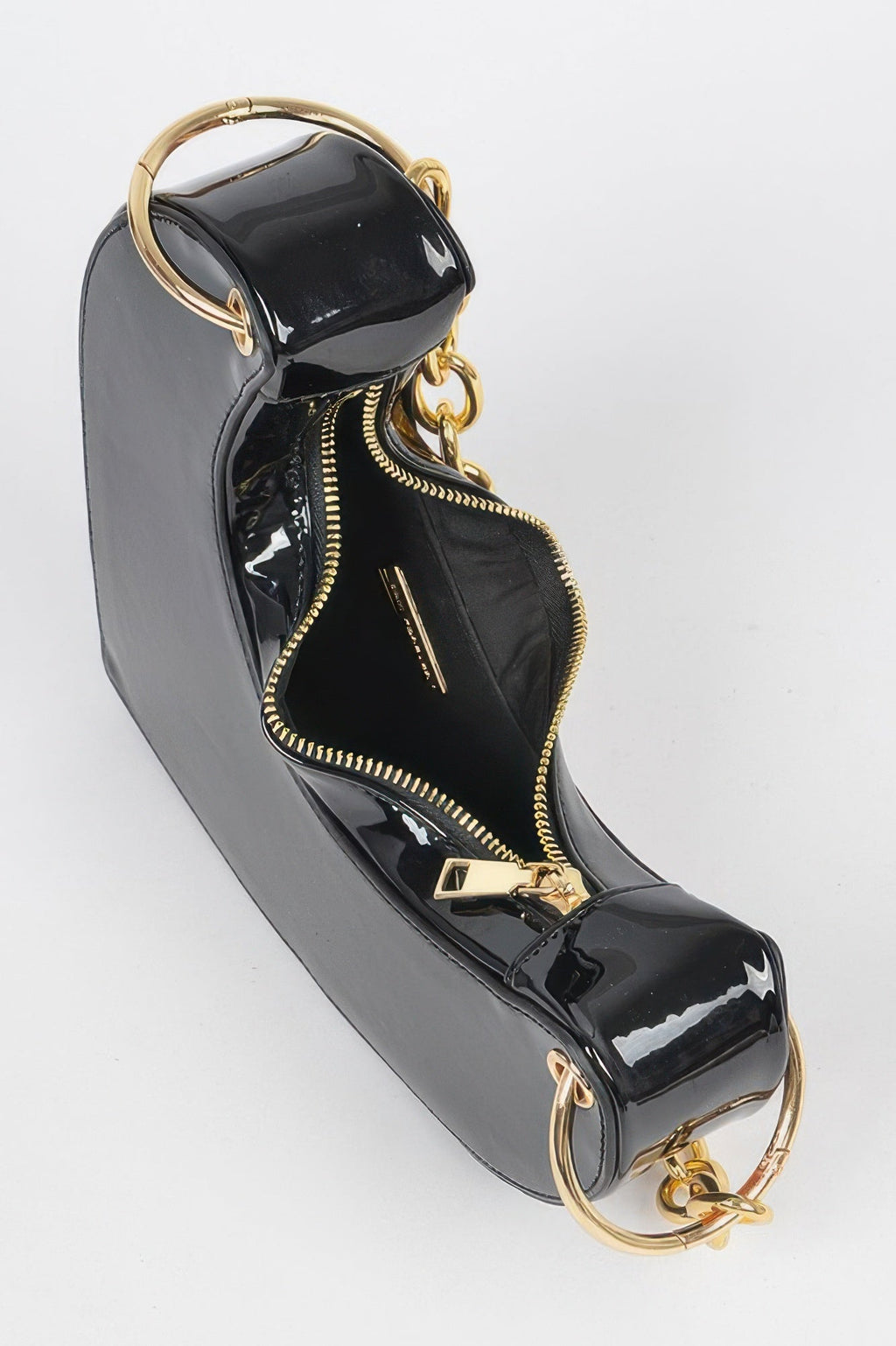 Heart Shape Oversized Handle Clutch