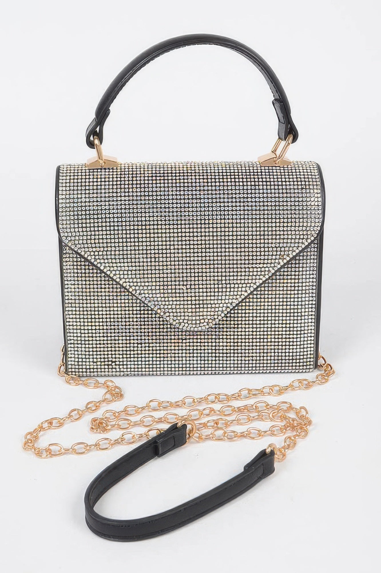 Rhinestone Single Handle Bag