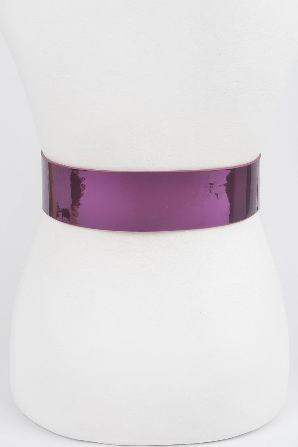 Wide Mirror Pu Belt
