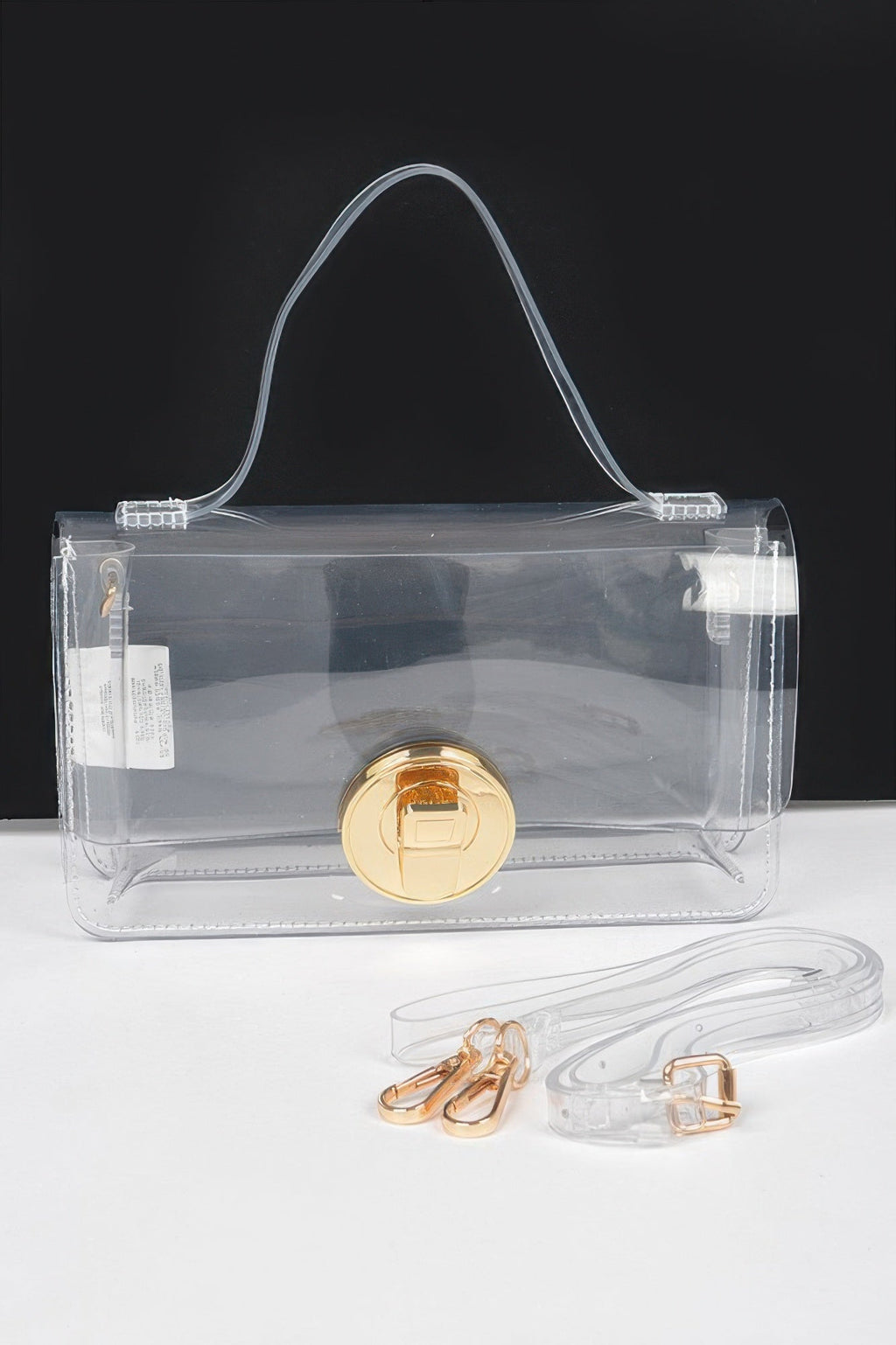 Transparent Top Handle Bag