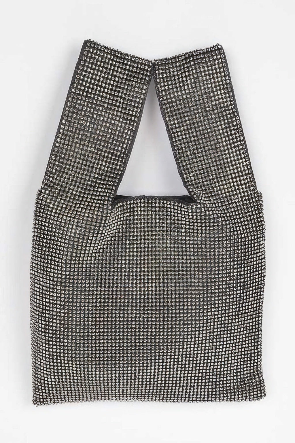 Rhinestone Studded Tote Bag
