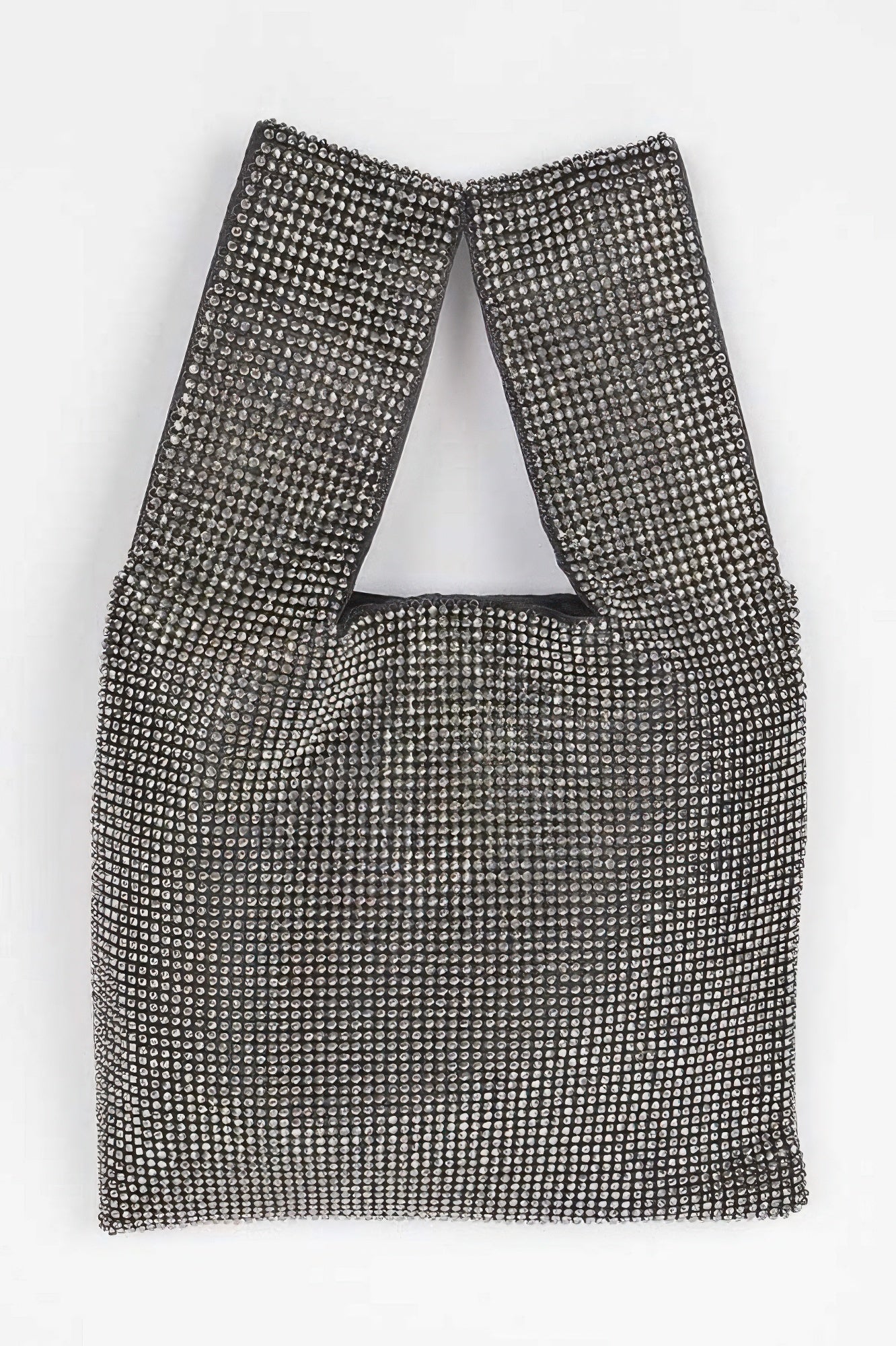 Rhinestone Studded Tote Bag
