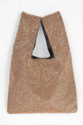 Rhinestone Studded Tote Bag