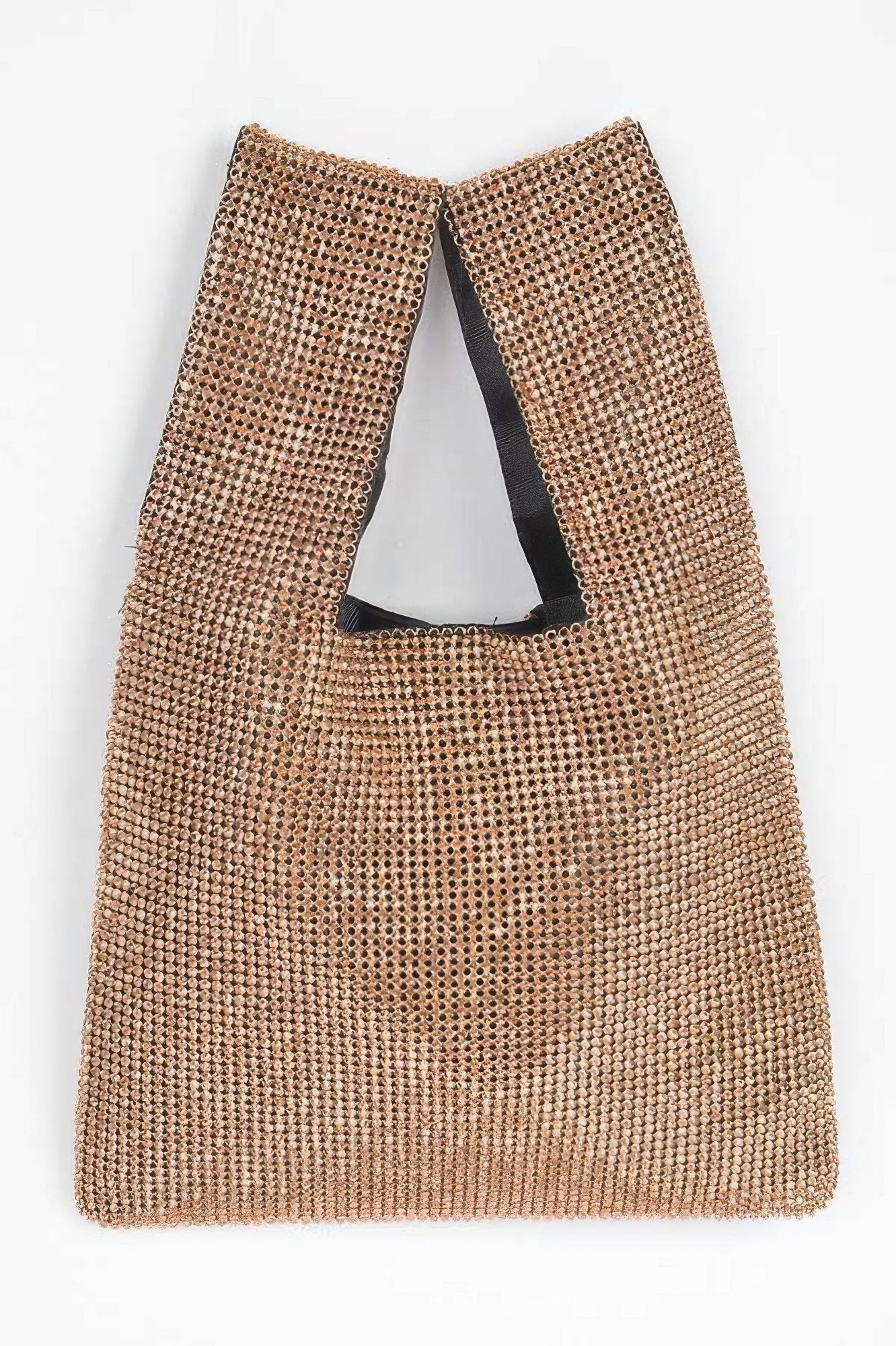 Rhinestone Studded Tote Bag
