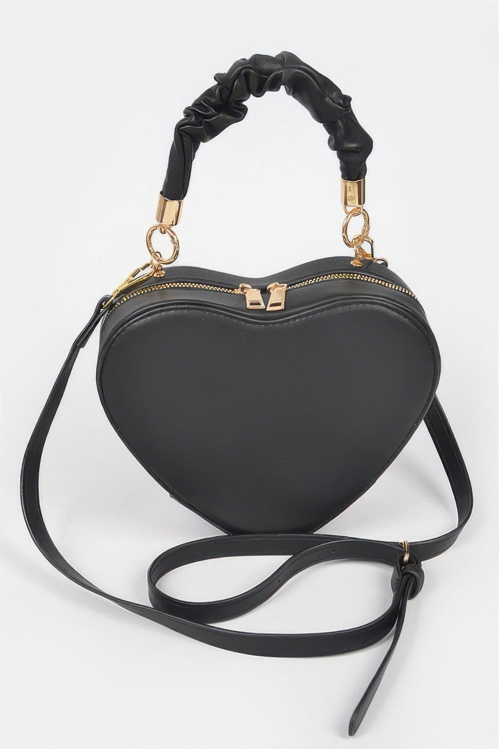 Heart Shape Top Handle Bag