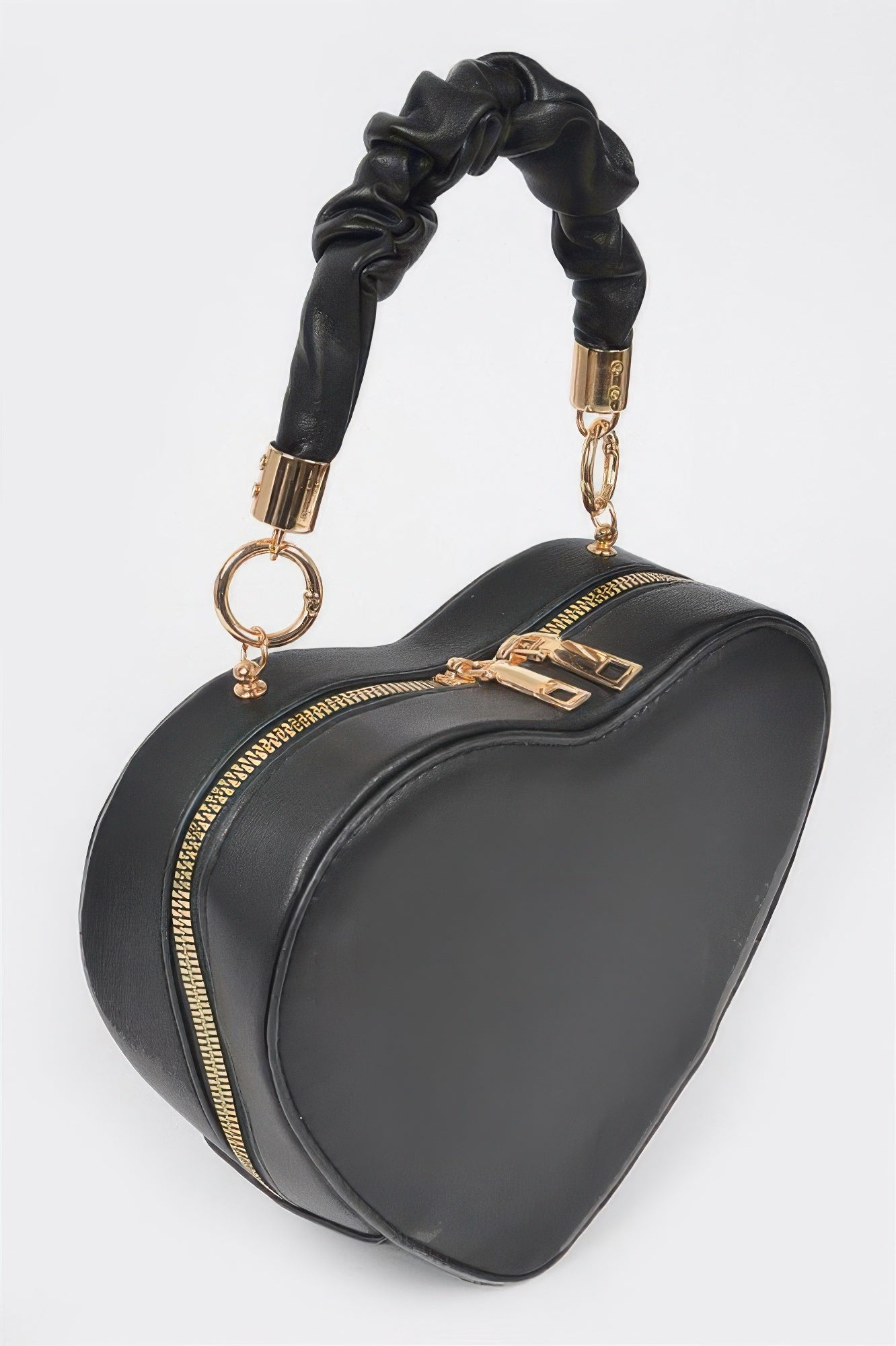 Heart Shape Top Handle Bag