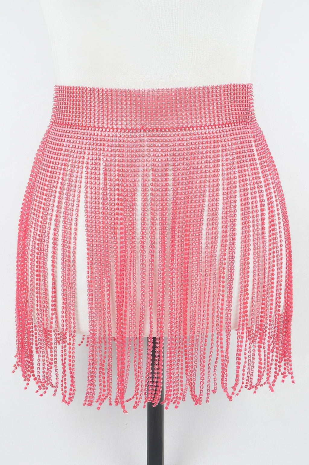 Rhinestone Fringe Belt