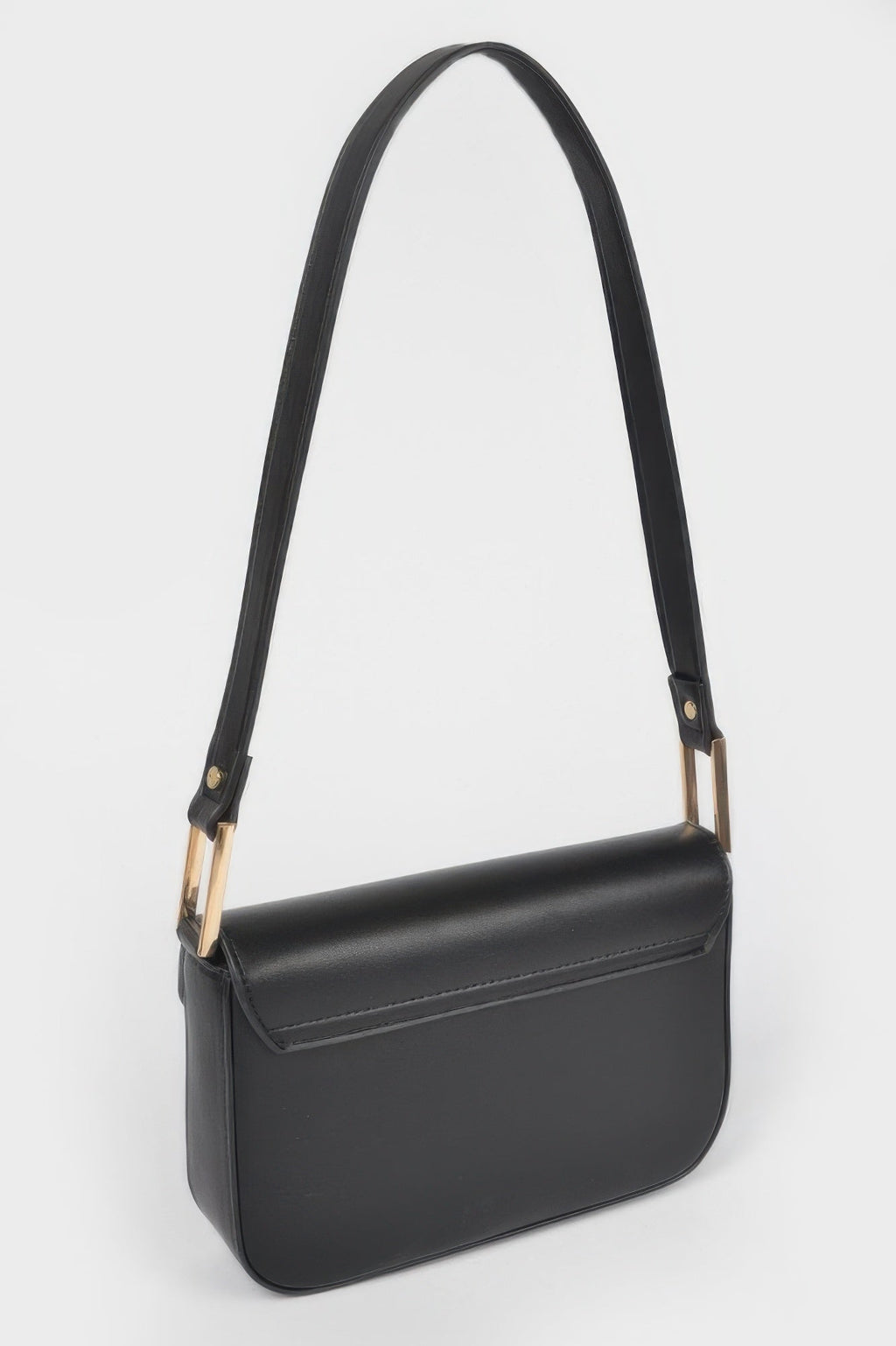 Faux Leather Shoulder Bag