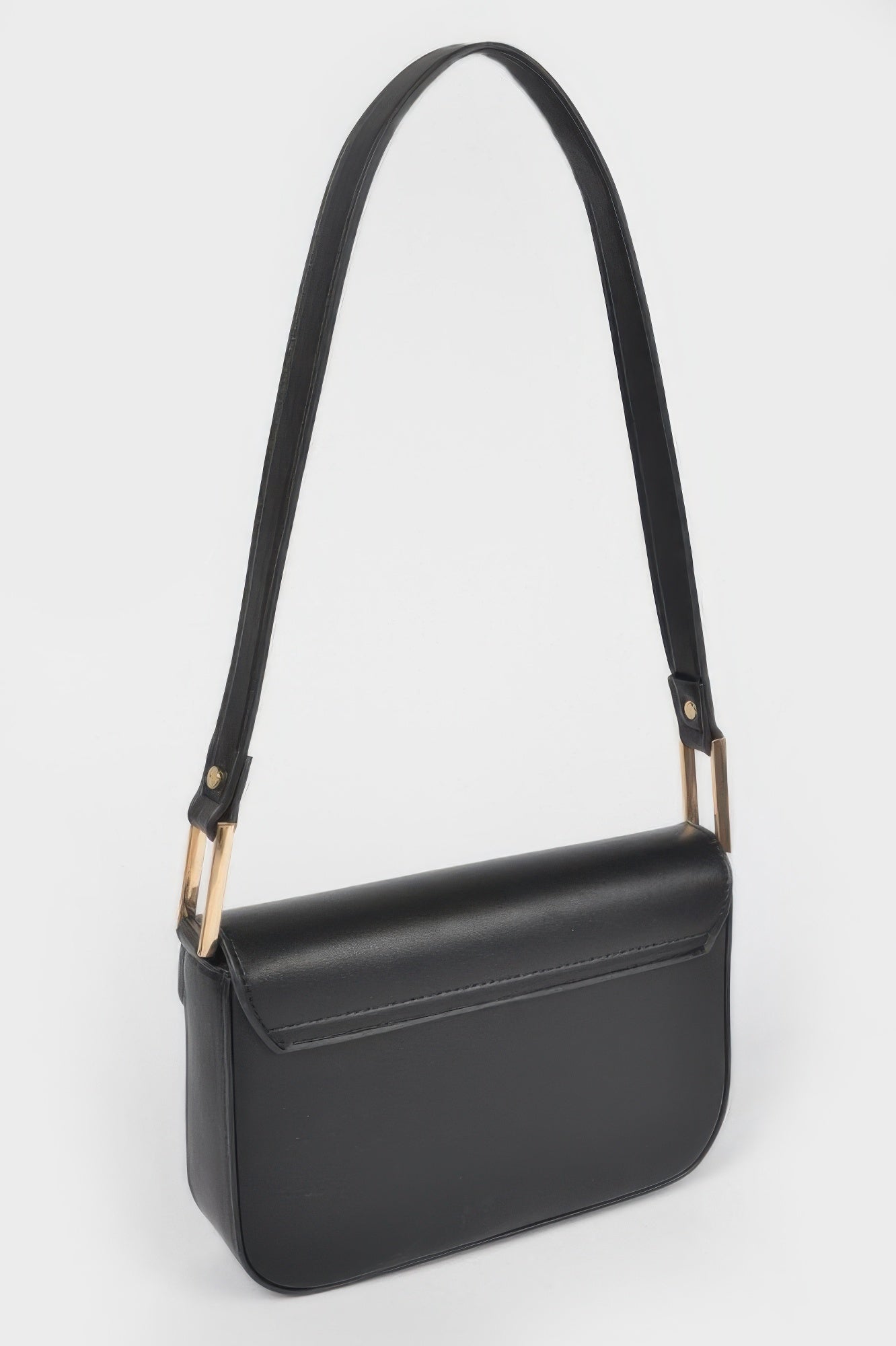 Faux Leather Shoulder Bag