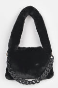 Faux Fur Shoulder Bag