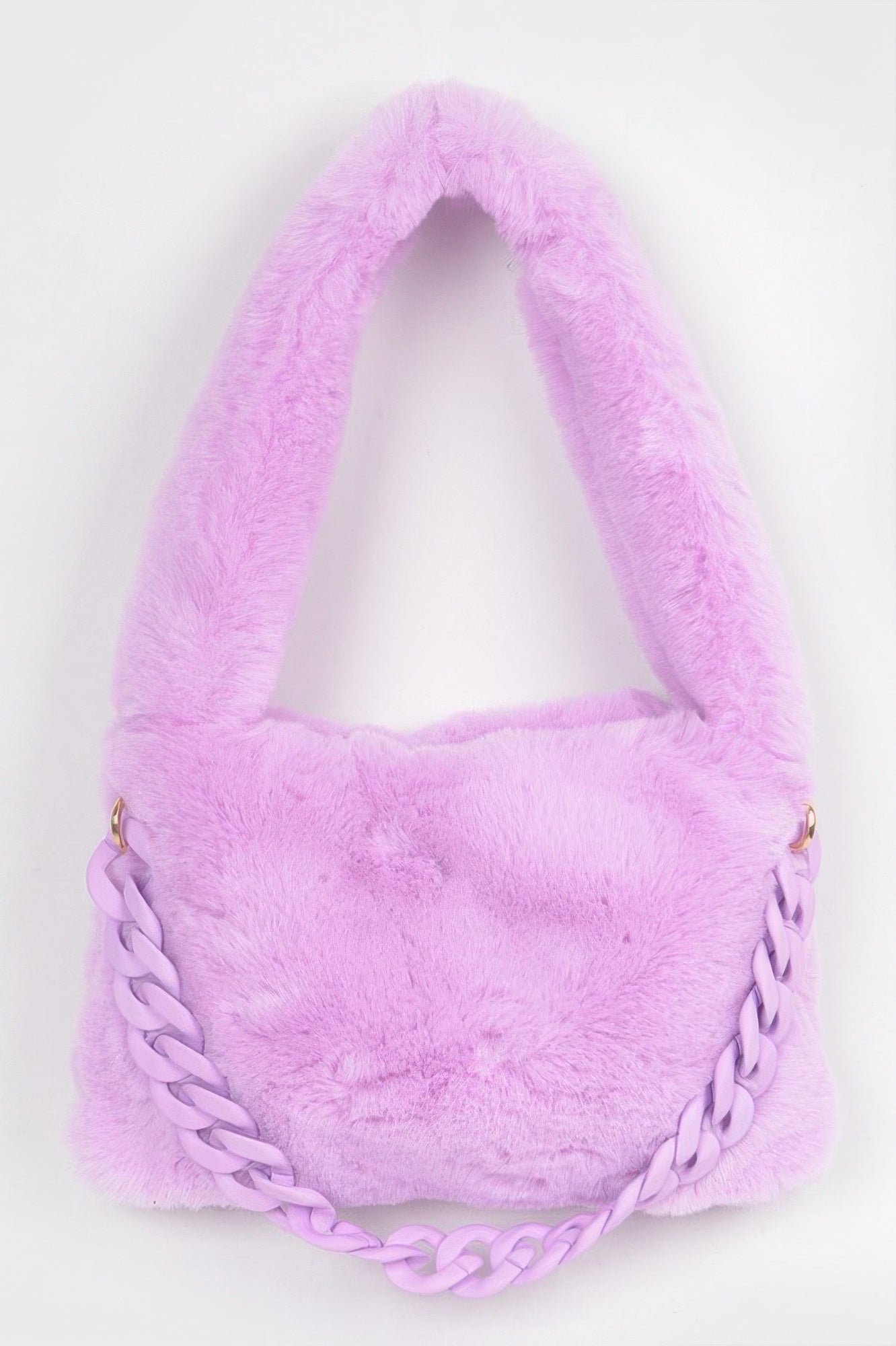 Faux Fur Shoulder Bag