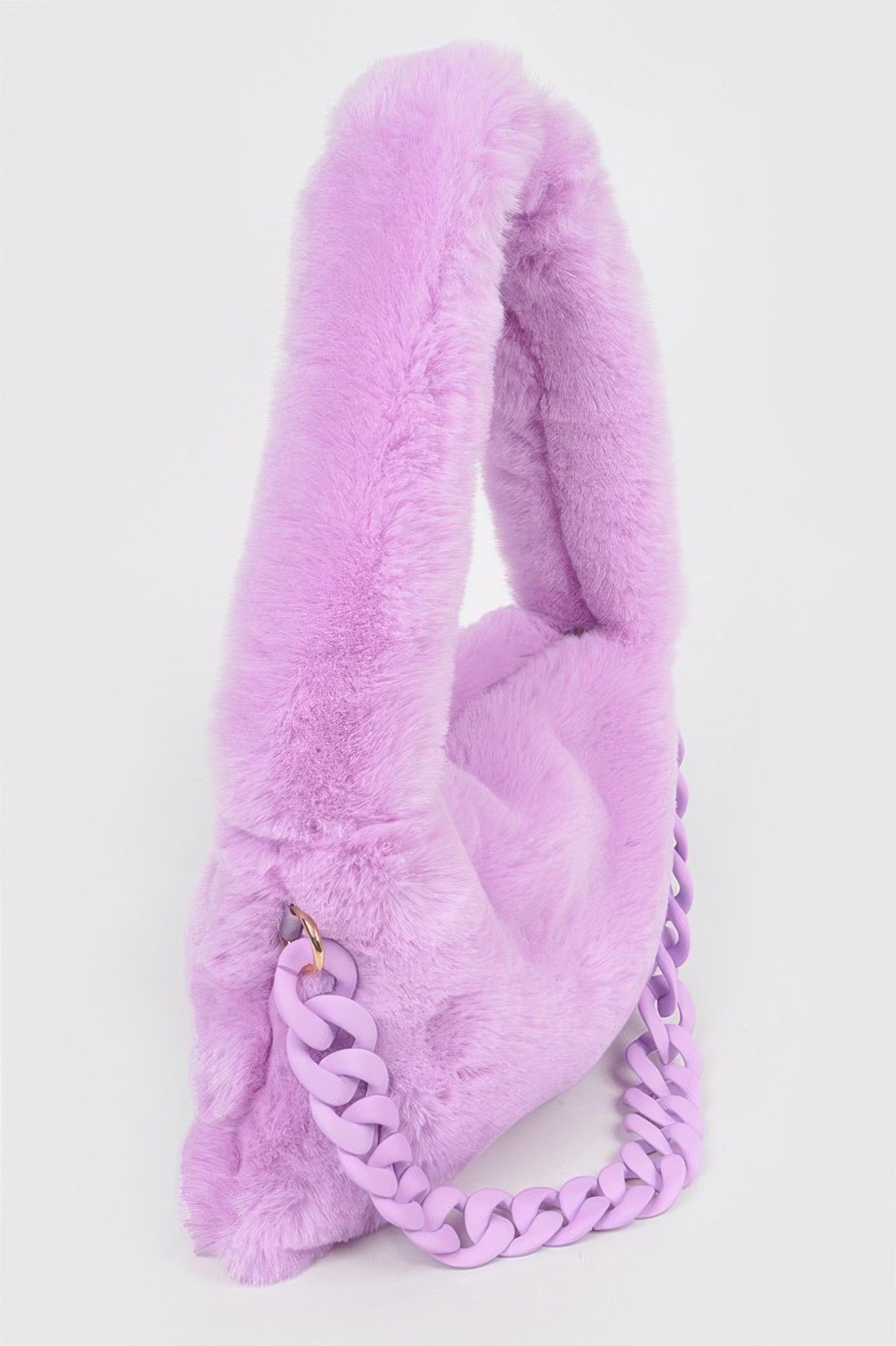 Faux Fur Shoulder Bag
