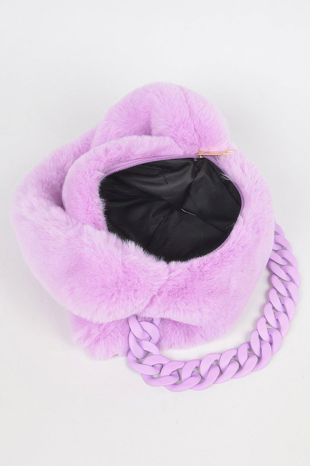 Faux Fur Shoulder Bag