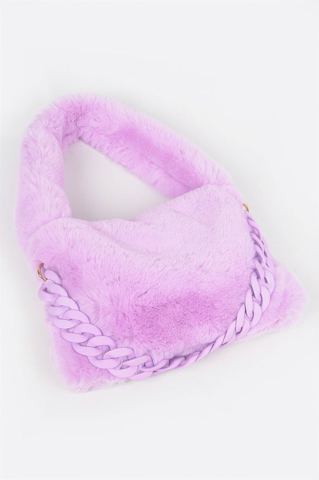 Faux Fur Shoulder Bag