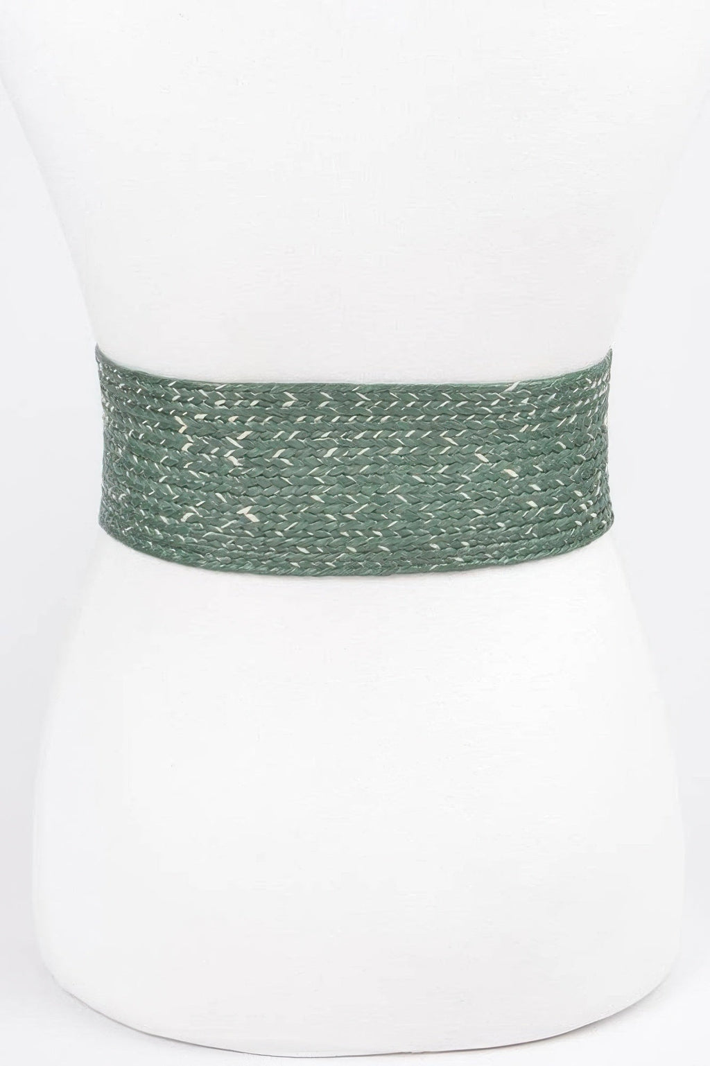 Bamboo Buckle Wide Stretch Belt