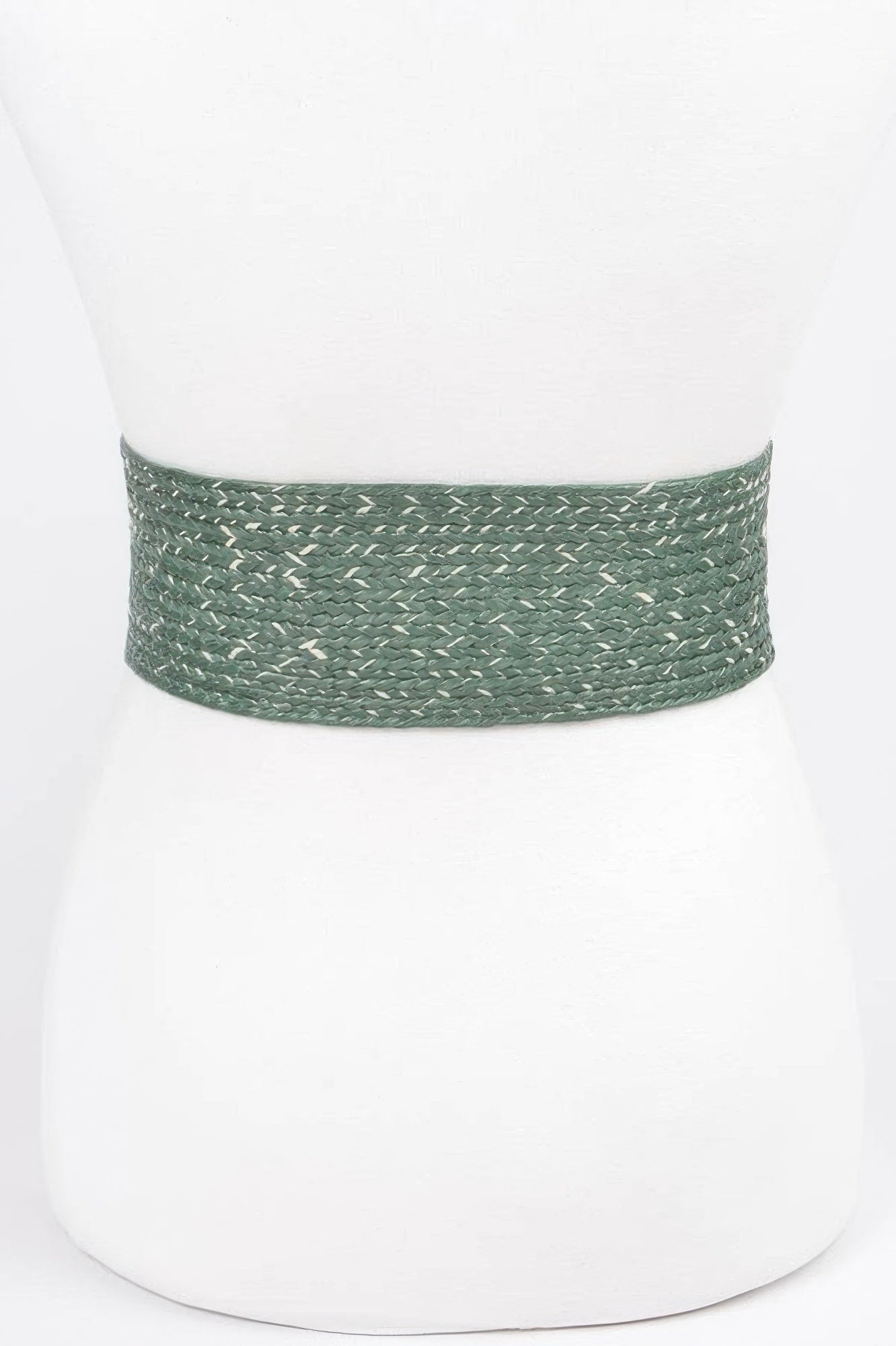 Bamboo Buckle Wide Stretch Belt