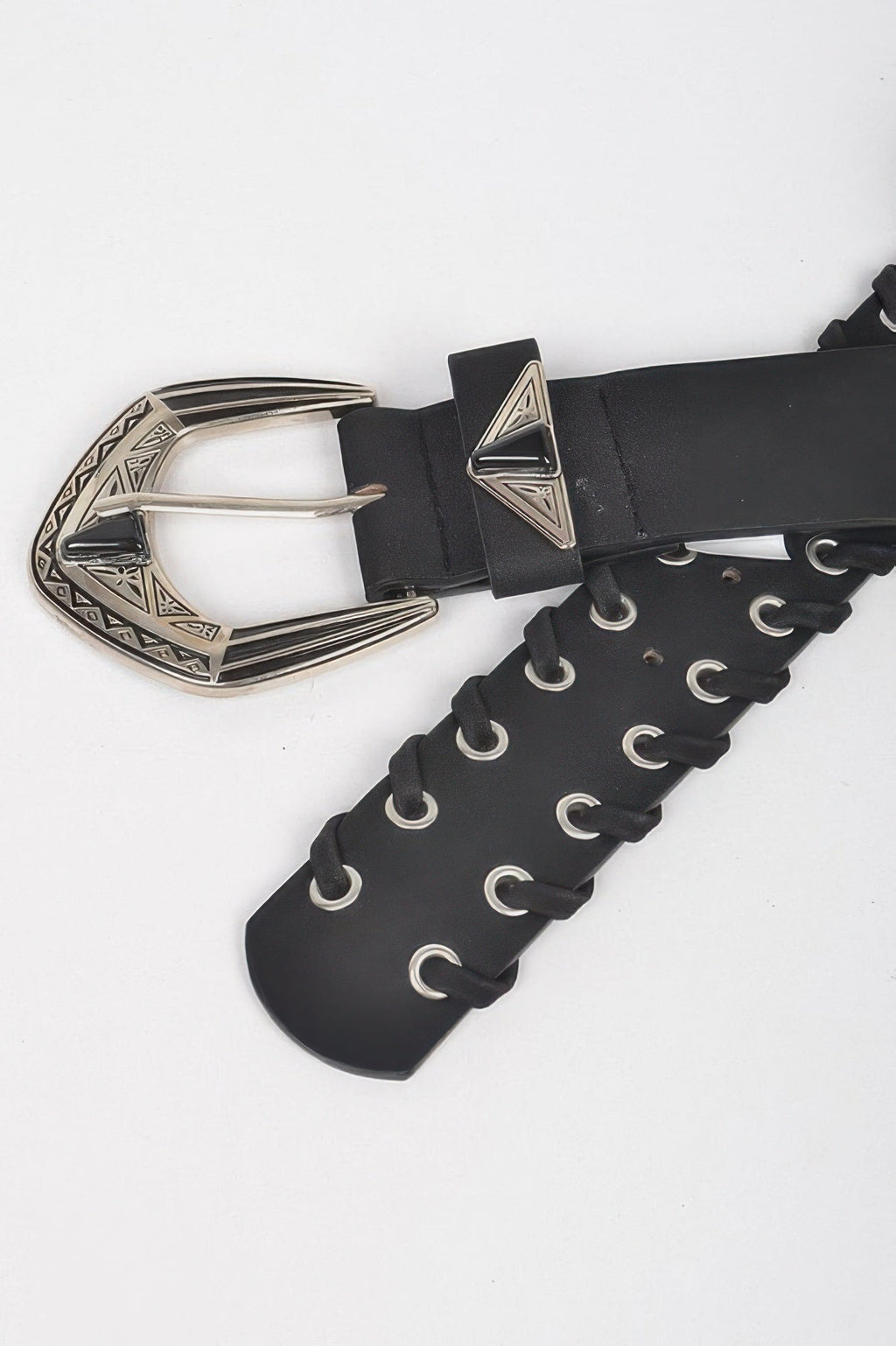 Multi Metal Eyelet Belt