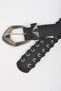 Multi Metal Eyelet Belt