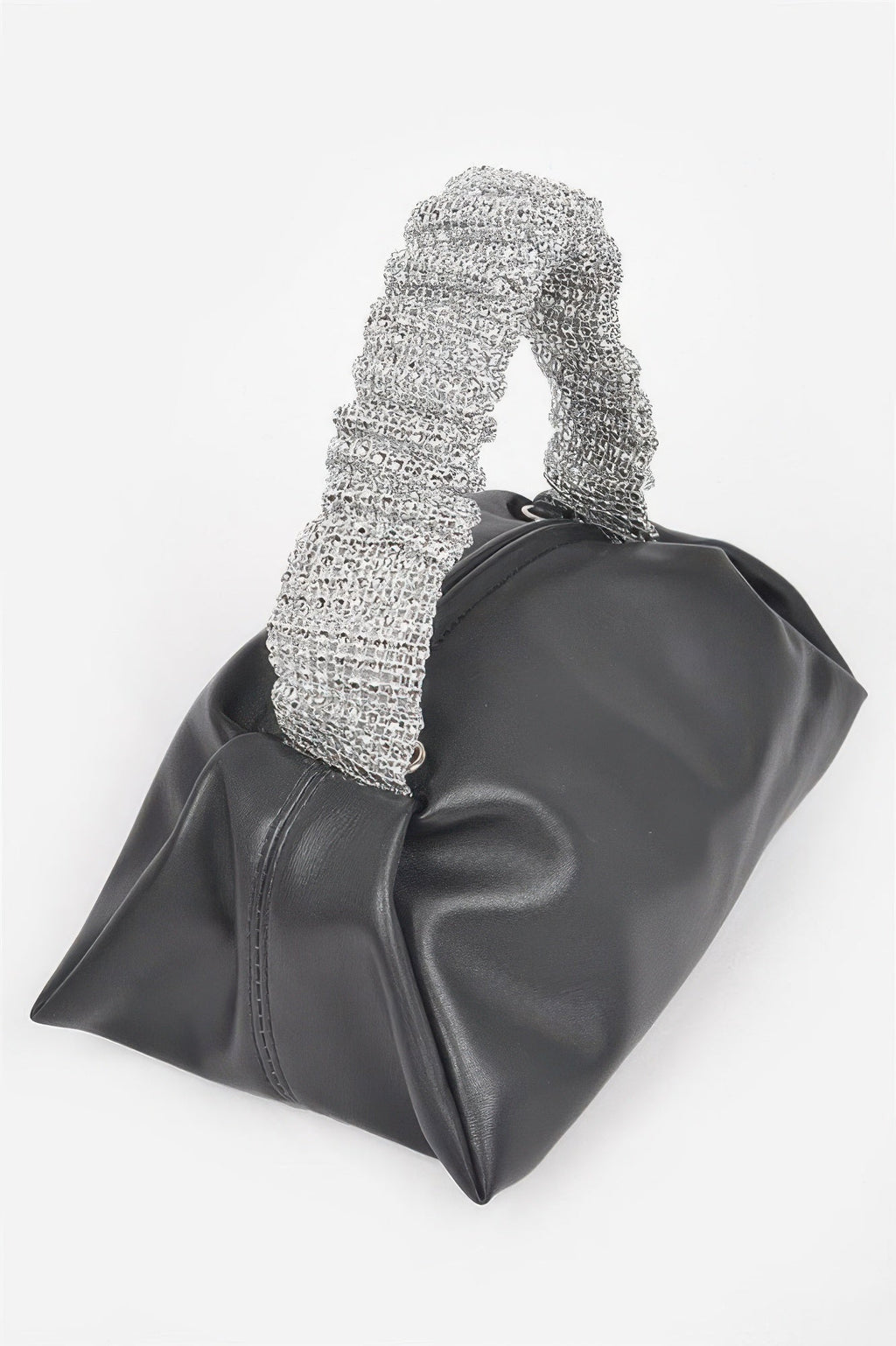 Faux Leather Shoulder Bag